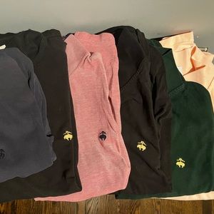 Lot of 6 brooks brothers polo shirts xl